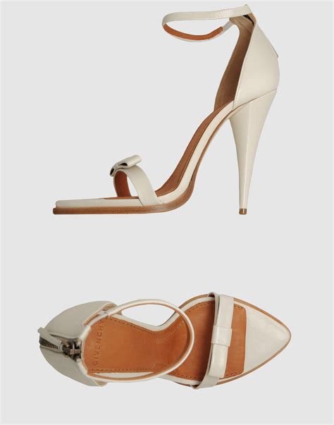 givenchy white sandals|givenchy high heel sandals.